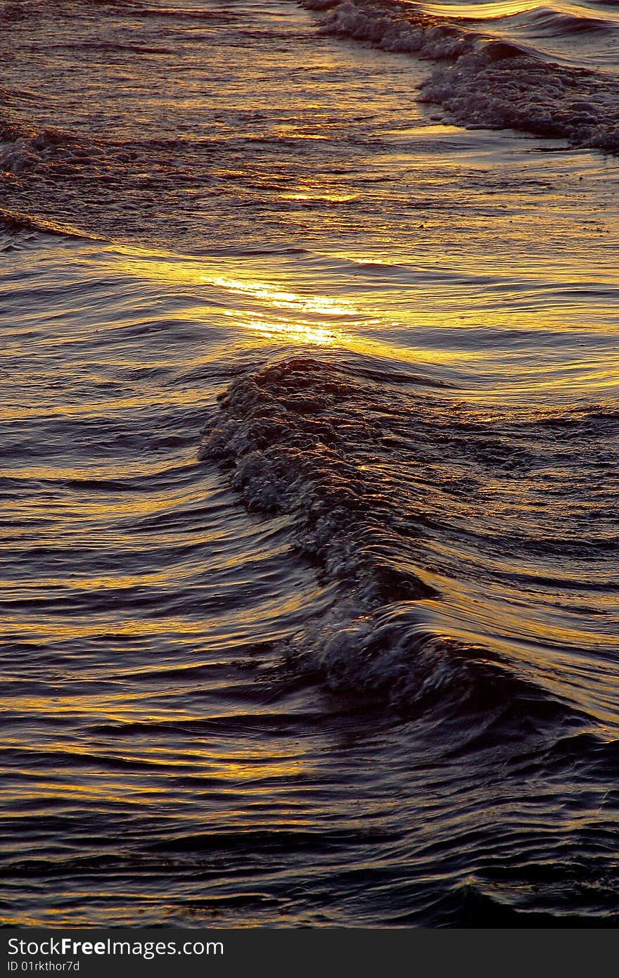 Coast in La Paz, Baja California, Mexico