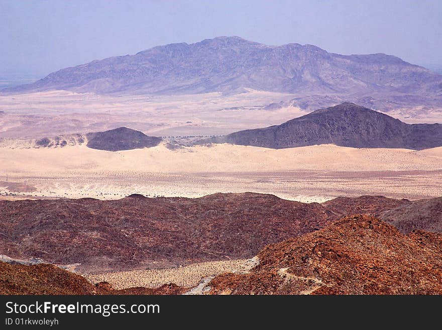 Desert near of Mexicali, Baja California, Mexico