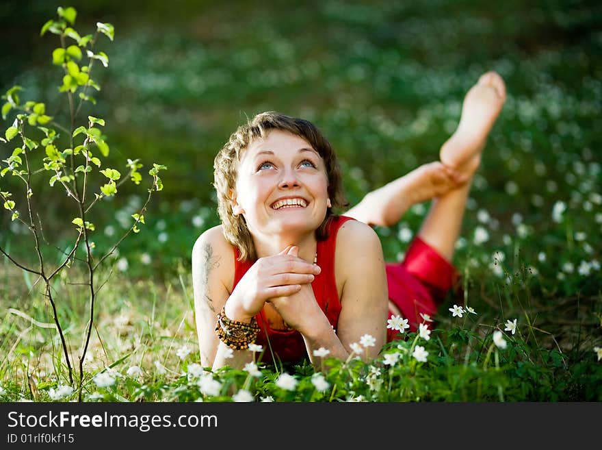 Resting On The Grass