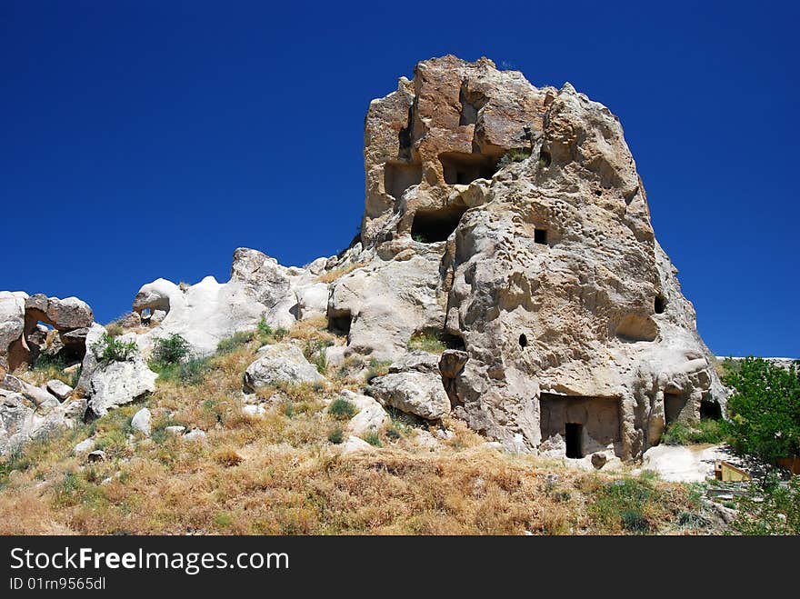 The most famous sight in Turkey's Cappadocia region and rightly so is the Goreme Open-Air Museum. The Goreme Valley holds the region's best collection of painted cave-churches. Medieval orthodox Christian monks (1000-1200 AD) carved the caves from the soft volcanic stone and decorated them with elaborate Byzantine frescoes. The most famous sight in Turkey's Cappadocia region and rightly so is the Goreme Open-Air Museum. The Goreme Valley holds the region's best collection of painted cave-churches. Medieval orthodox Christian monks (1000-1200 AD) carved the caves from the soft volcanic stone and decorated them with elaborate Byzantine frescoes.