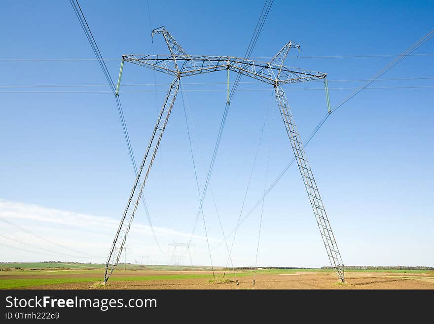 High Voltage Pylons