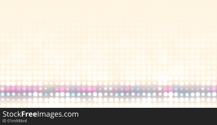 Multicolor abstract background with a pattern of dots