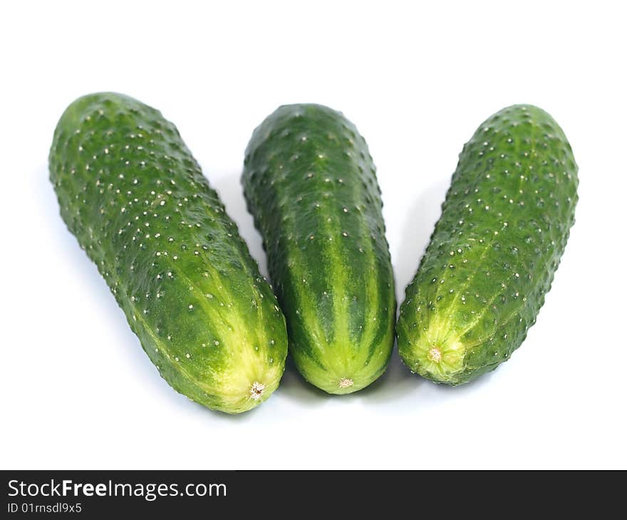 Fresh cucumbers