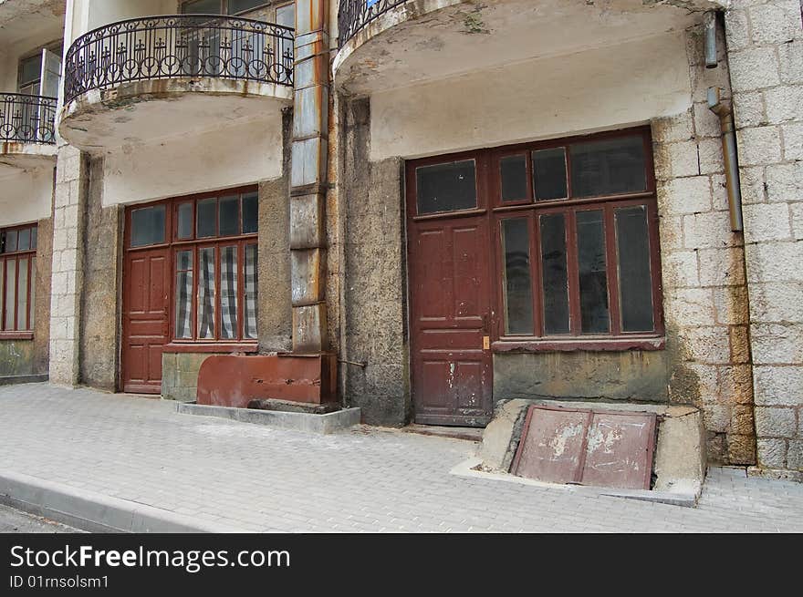 Old abandoned building in Simeiz