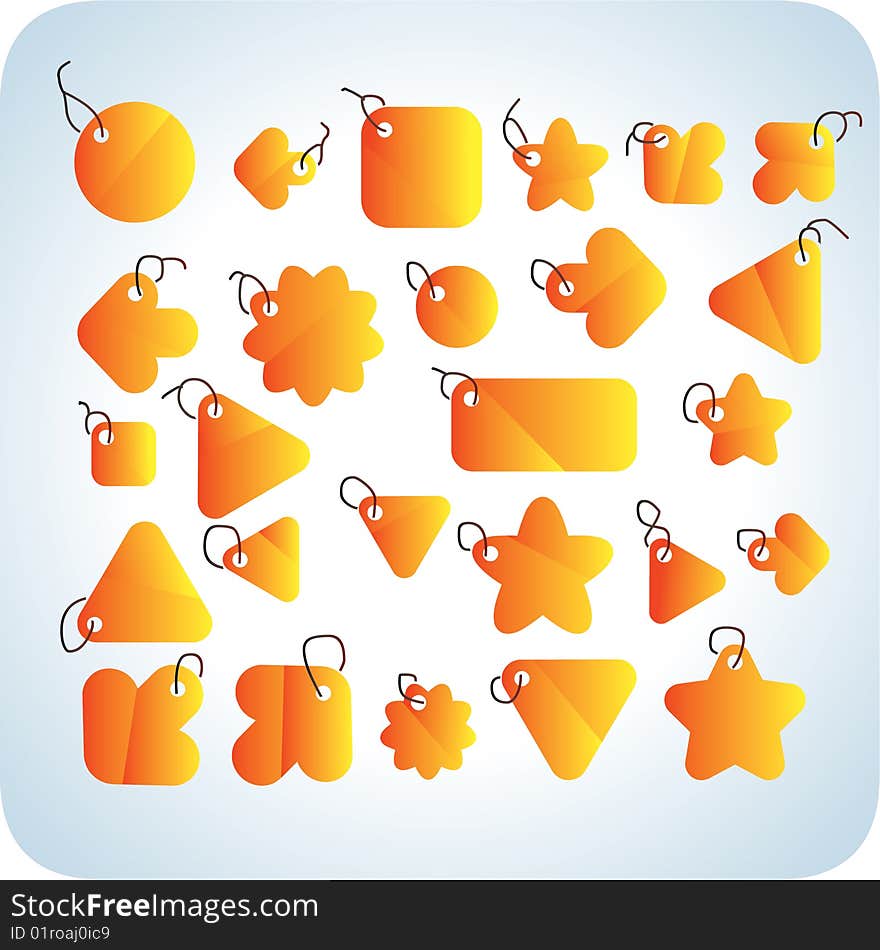 Chat or blog bubbles. vector only