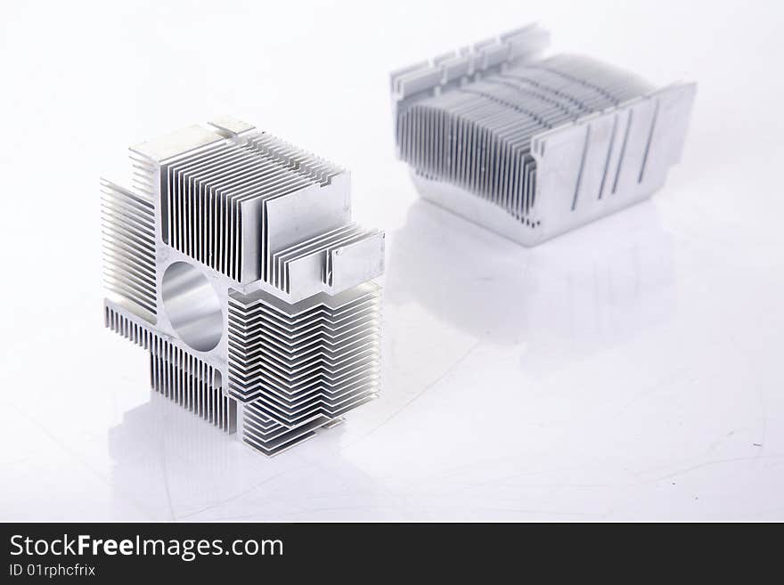 Heat Sink withe white background