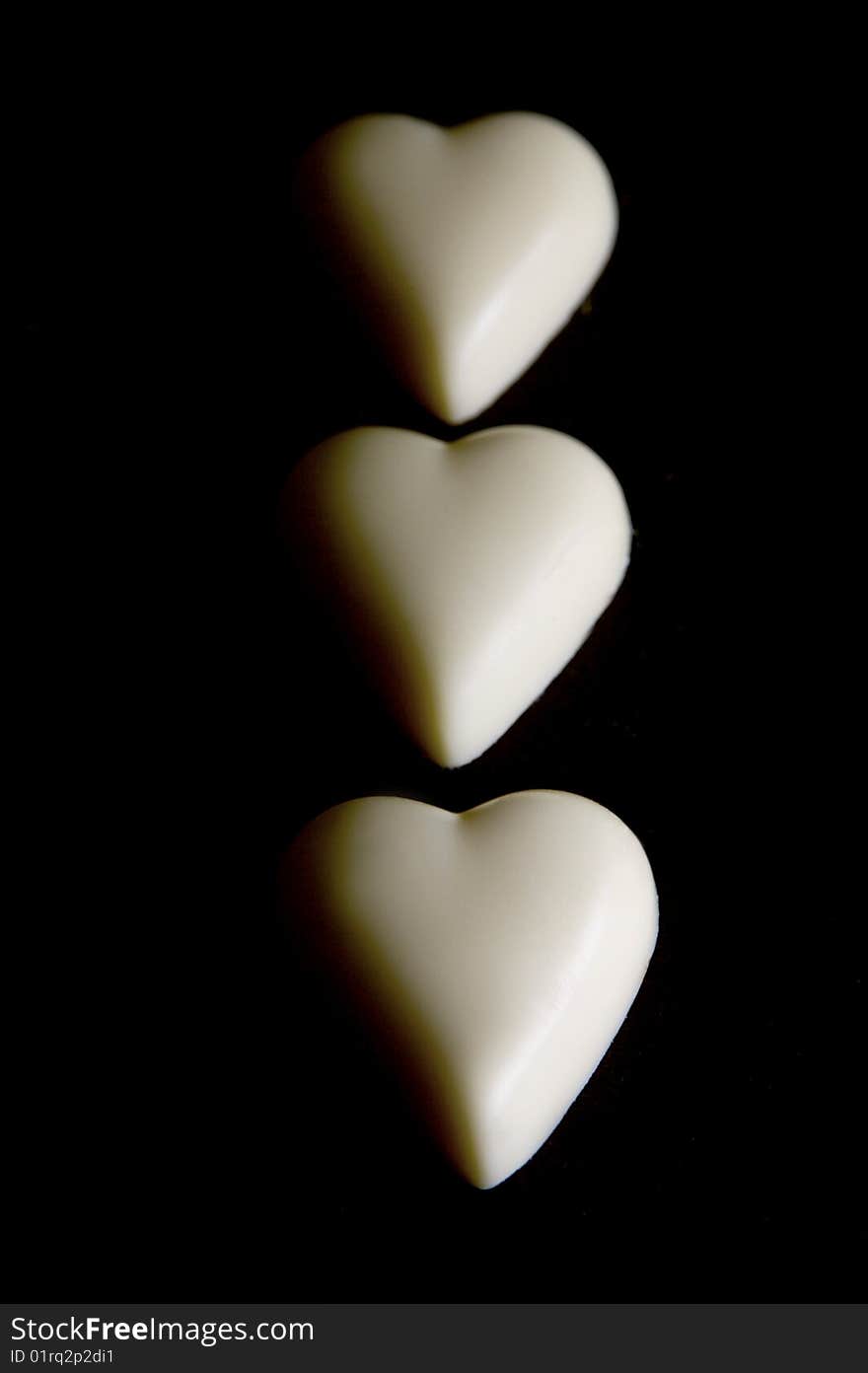 White Chocolate Love Heart