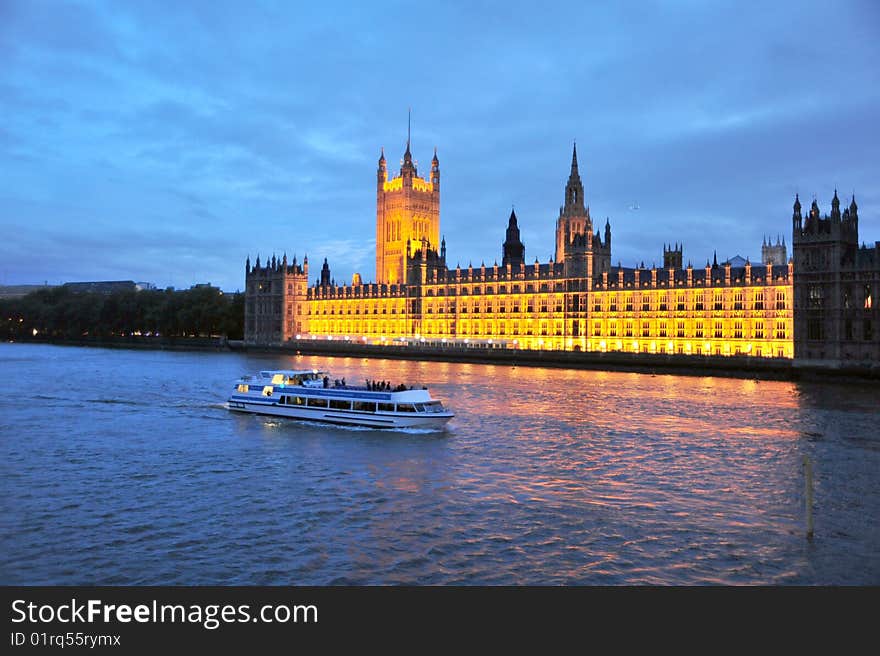 A lovely night out in the boat. A lovely night out in the boat