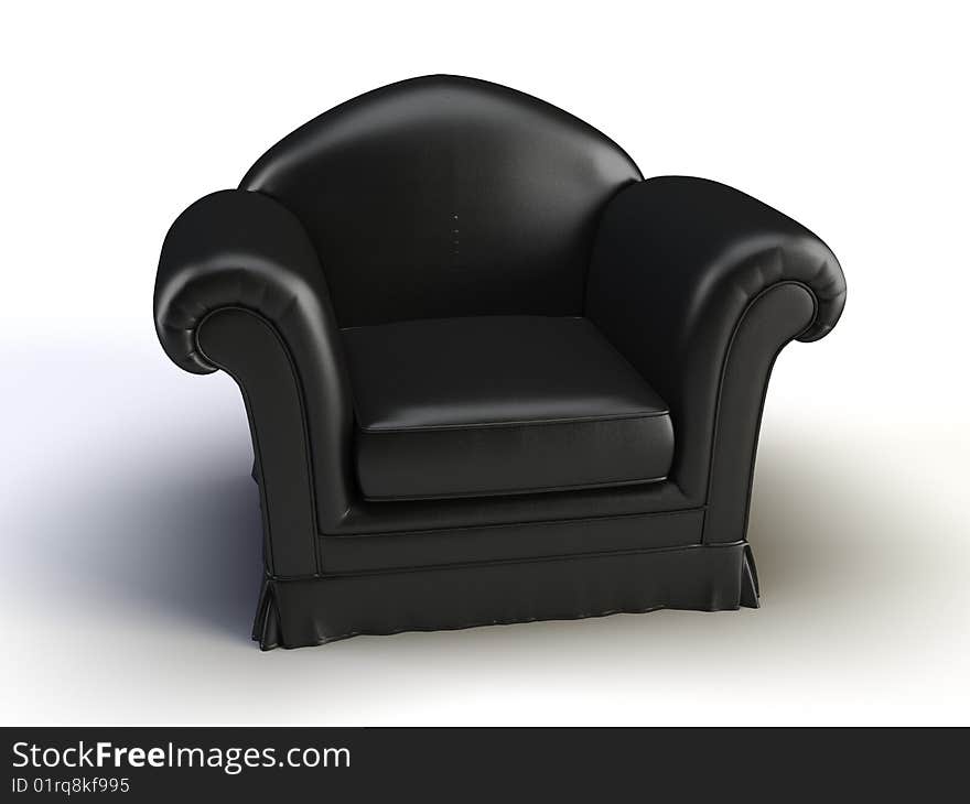 Black modern chair