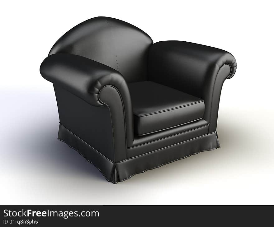 Black modern chair