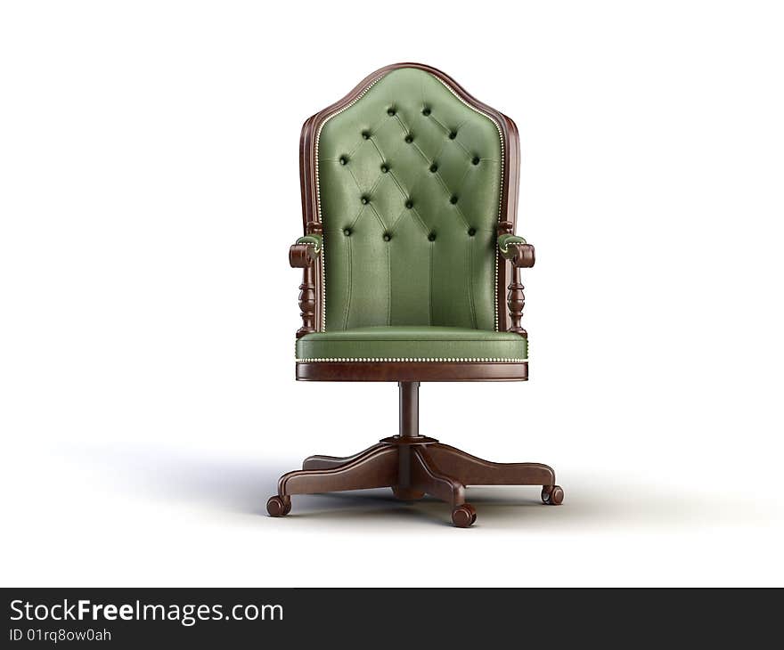 Chair on the white background. Chair on the white background