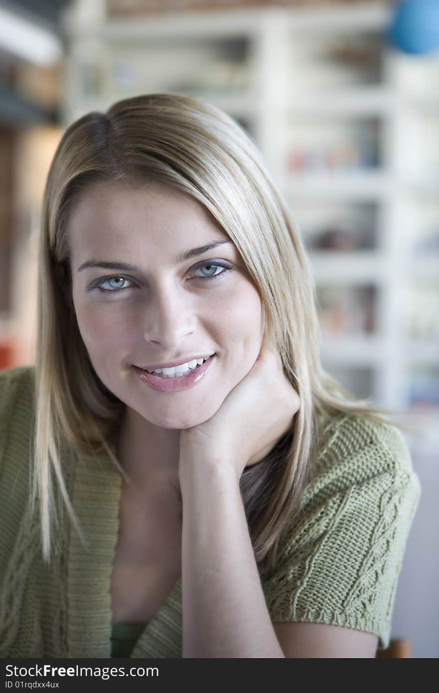 Beautiful Portrait Of Young Woman