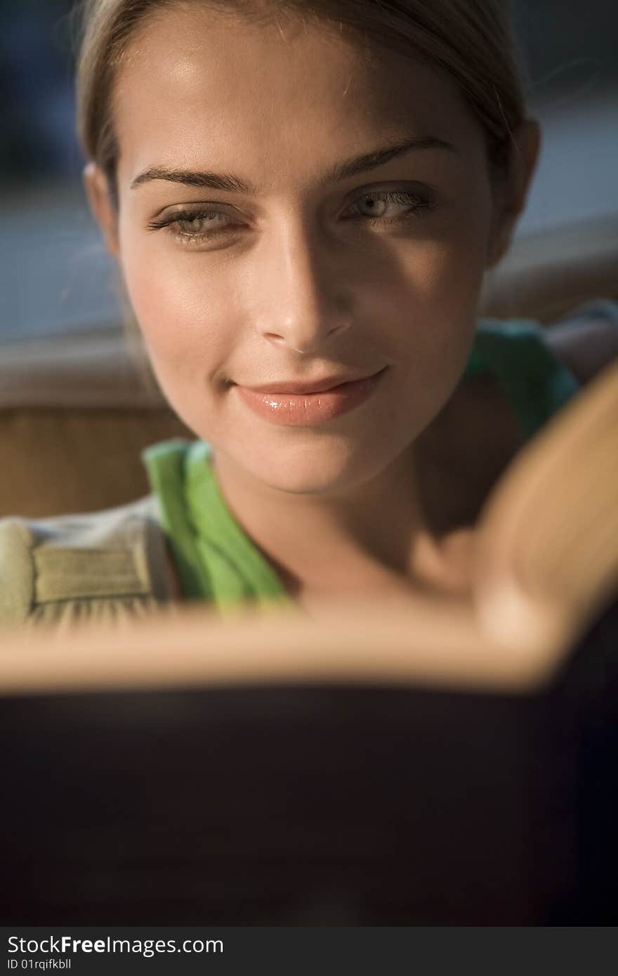 Beautiful portrait of young woman