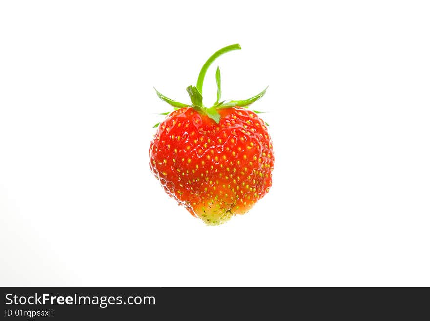 Strawberry isolated on white background