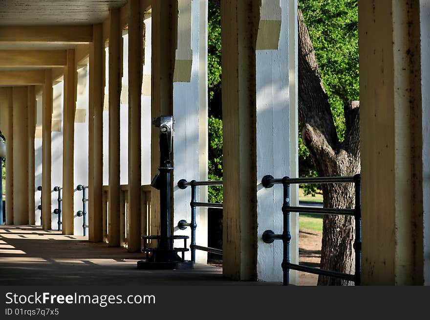 Old bath house out by the lake. Old bath house out by the lake