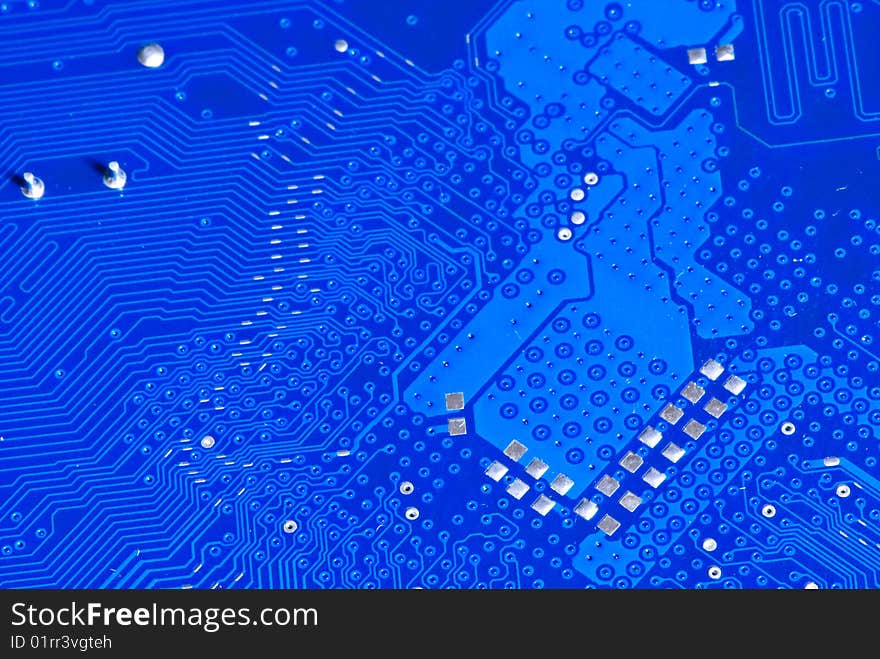 Electronic circuit board as an abstract background. Electronic circuit board as an abstract background