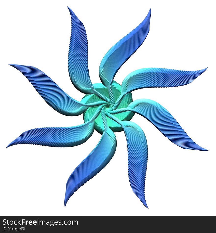 3d flower