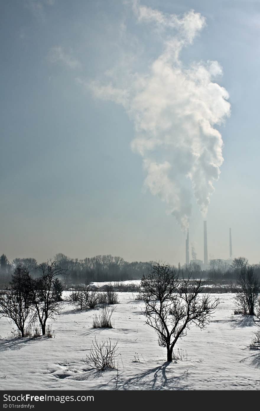 Smoking chimneys