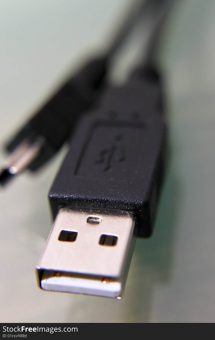 Two sizes Usb cable connector