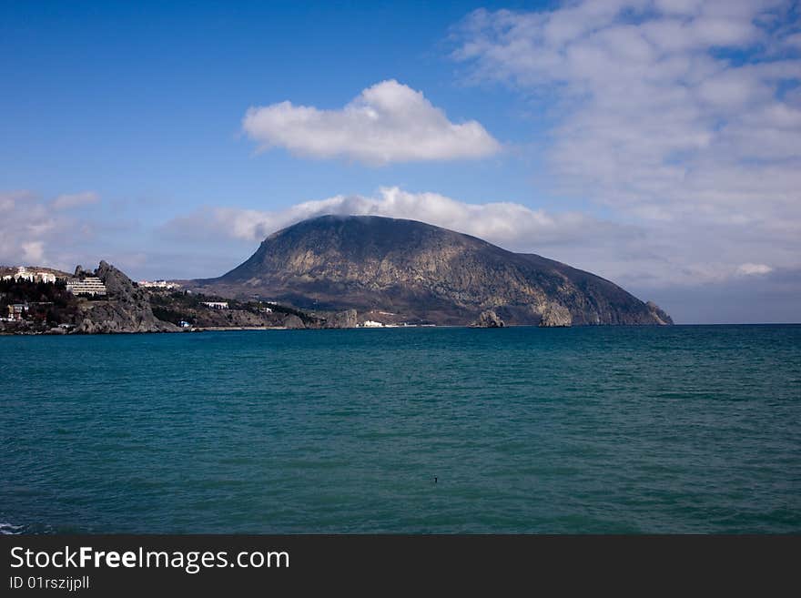 Mountain and sea