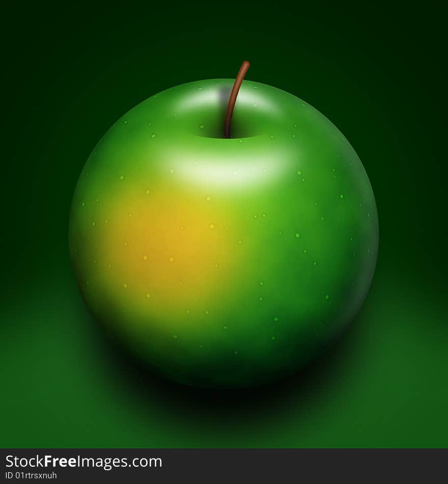 Green apple