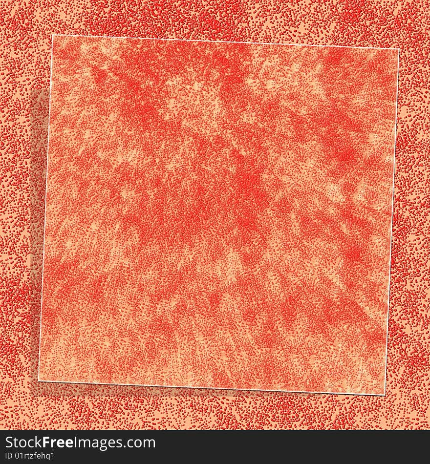 Red colours texture and blood cell illustration