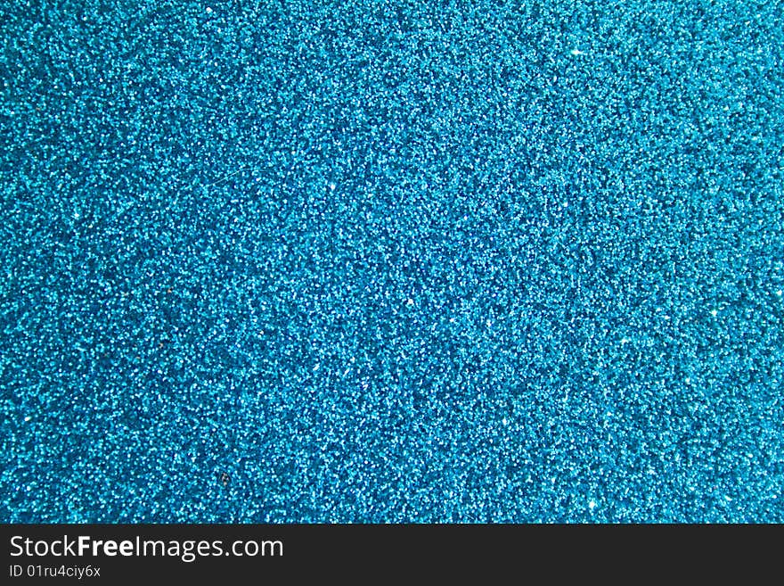 Background from blue shine spangles