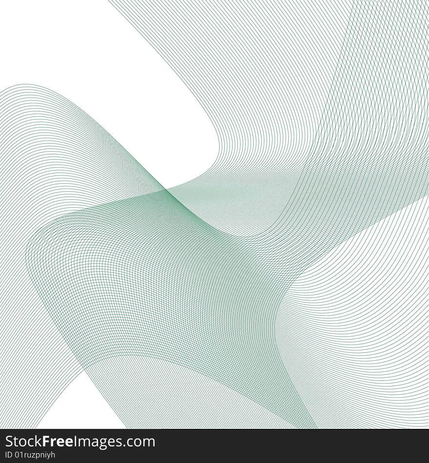 Wavy abstract background