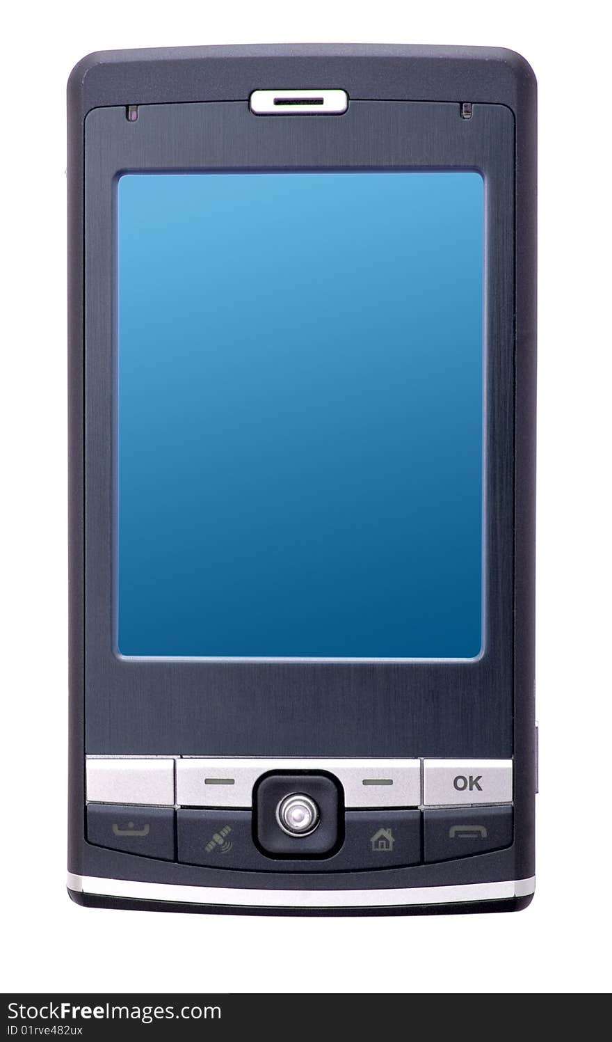 Pocket PC isolated on white background. Pocket PC isolated on white background