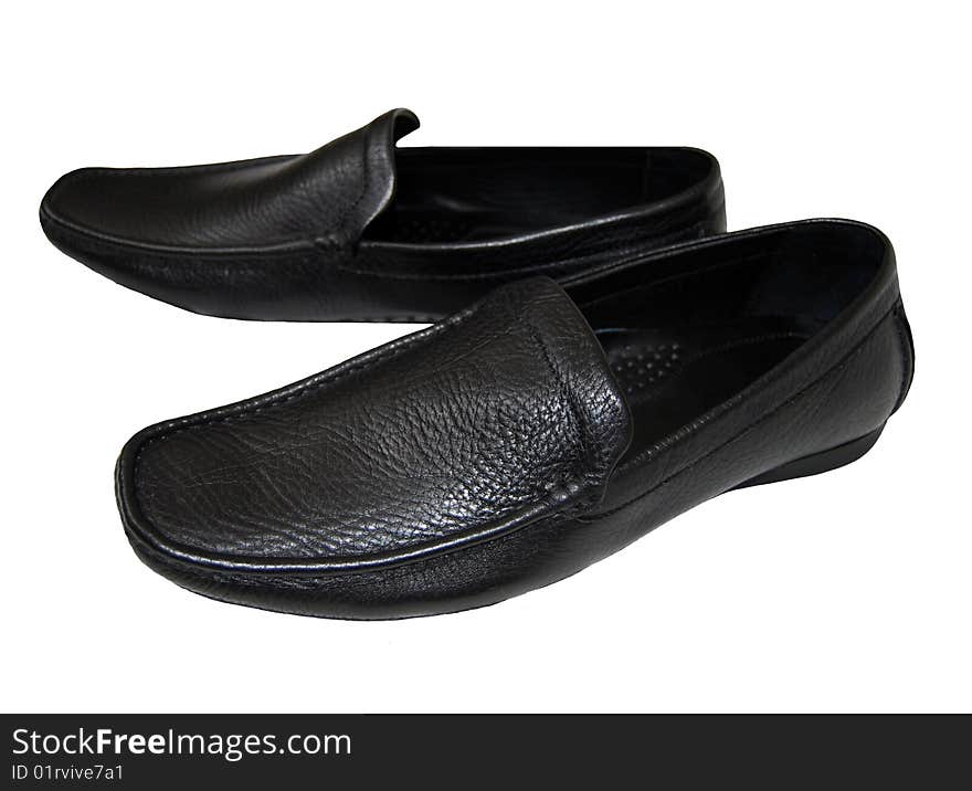 Man S Shoes Of Black