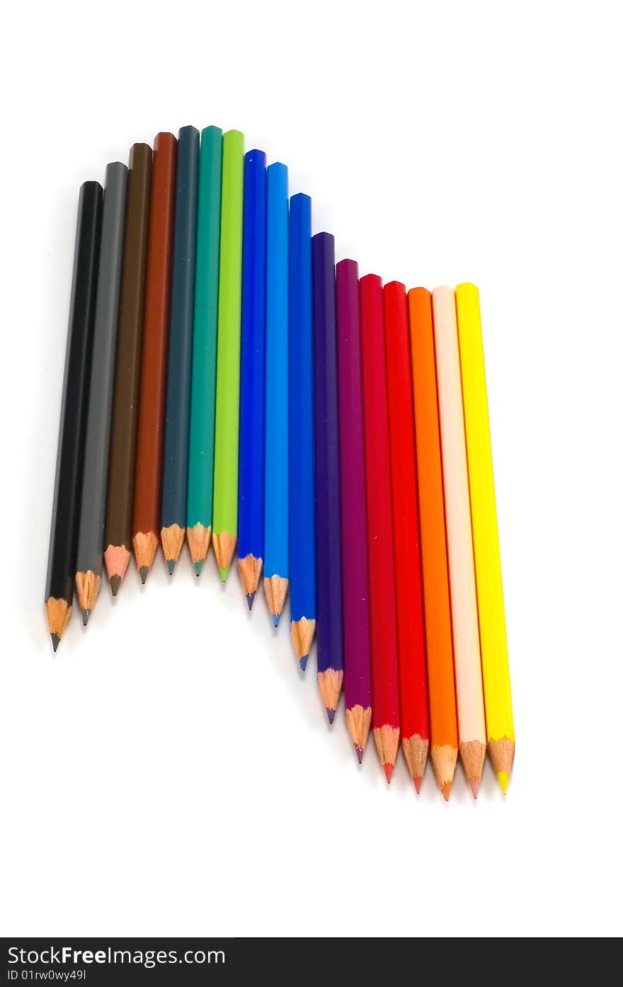 Colour pencils for drawing of drawings, illustrations, s.