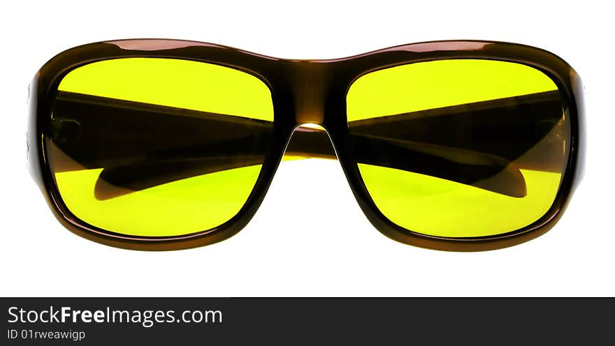 Sunglasses isolated on white background