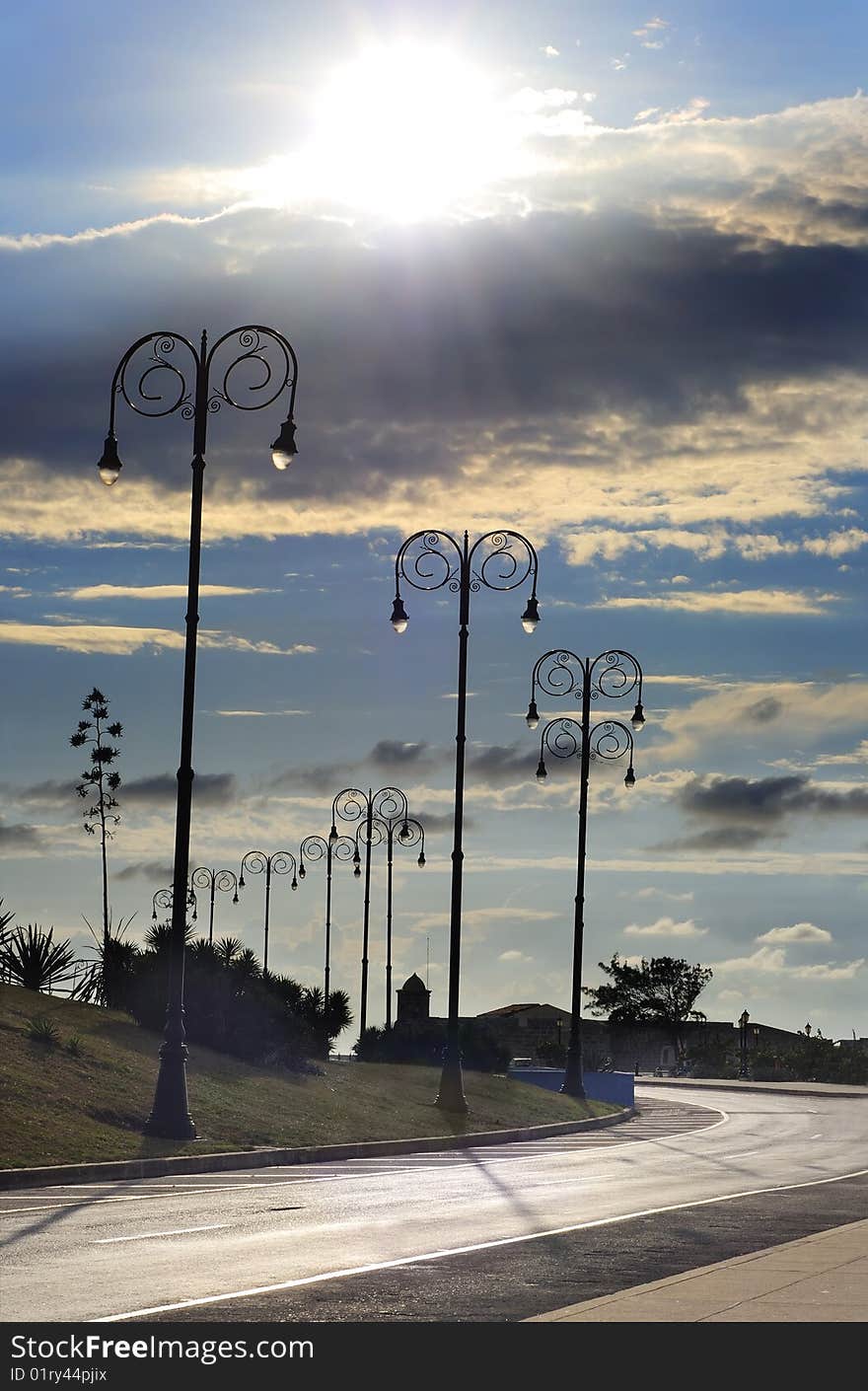 Havana street lamps