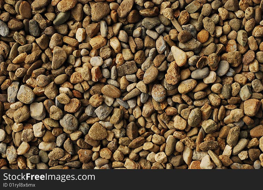 Smooth river stones as background. Smooth river stones as background