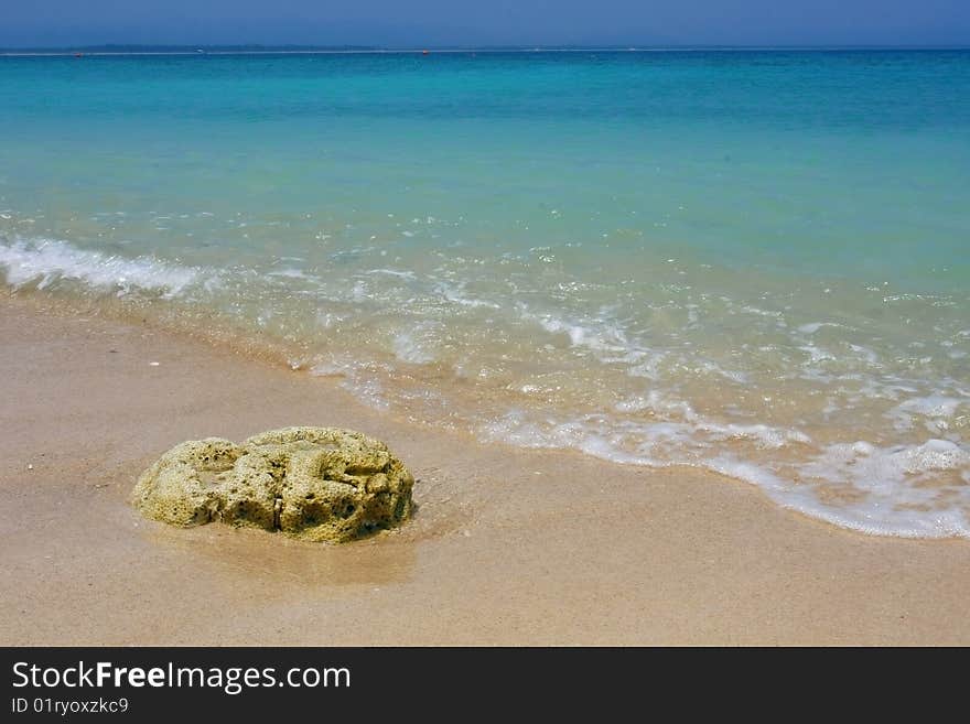 A Rock In The Sand