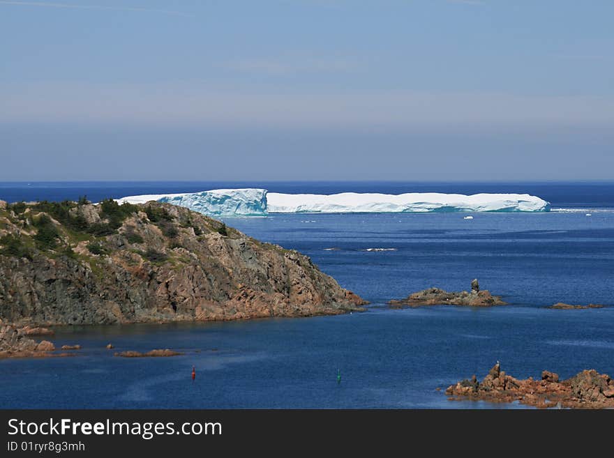 Iceberg off the coast of Newfoundland