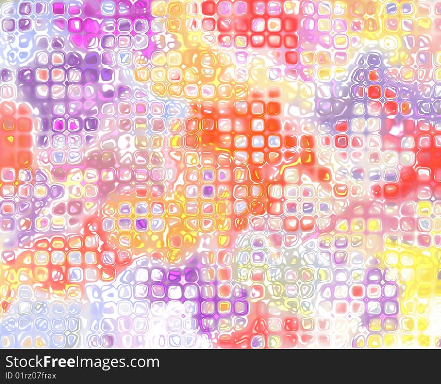 Colorful Square Tiles