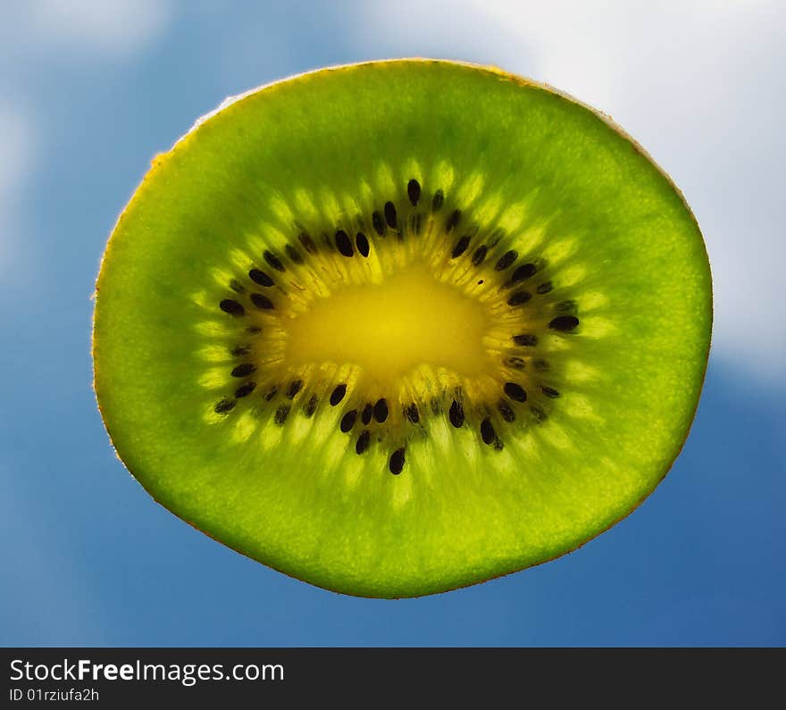 A close up - kiwi fruit