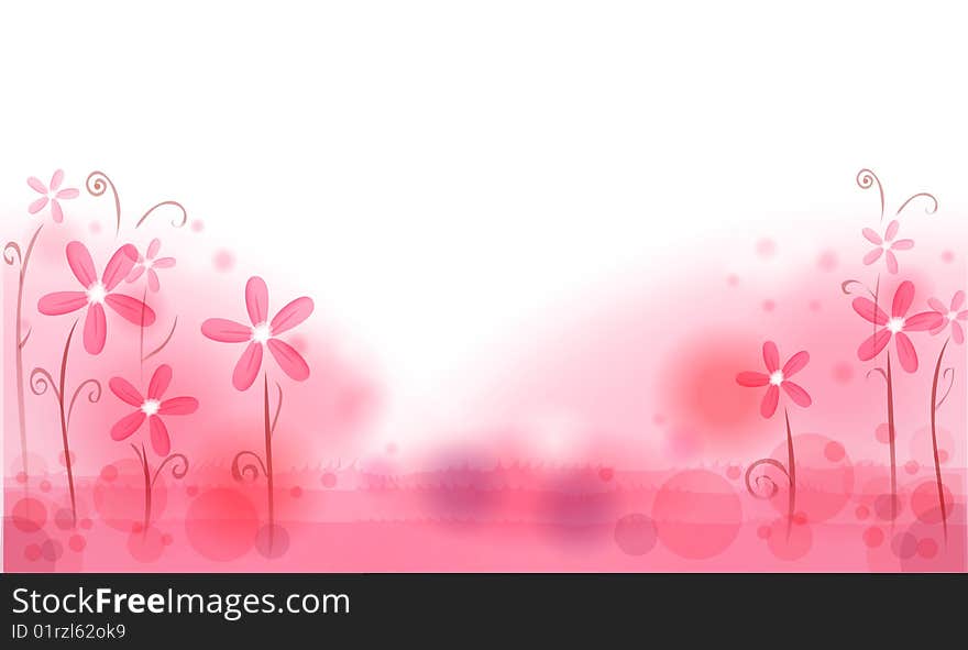 Abstract pink background