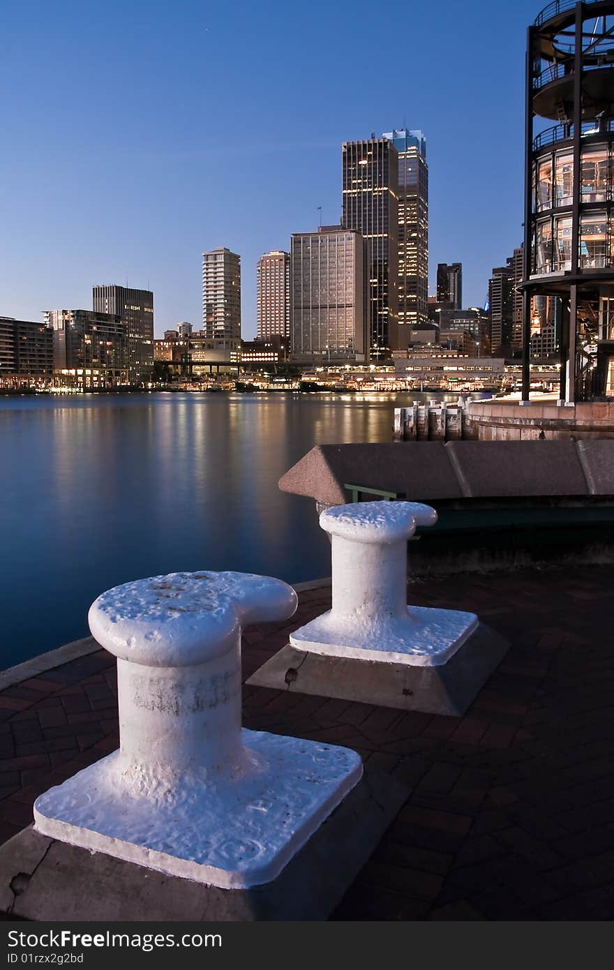 Early Morning At Circular Quay, Sydney, Australia