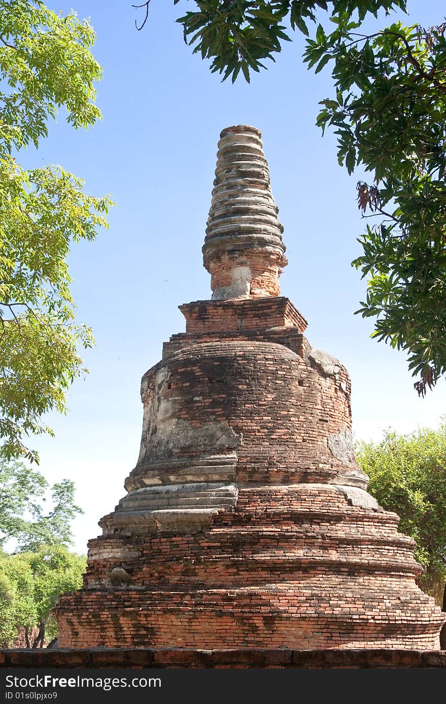 Ayutthaya Histocial Park, Thailand