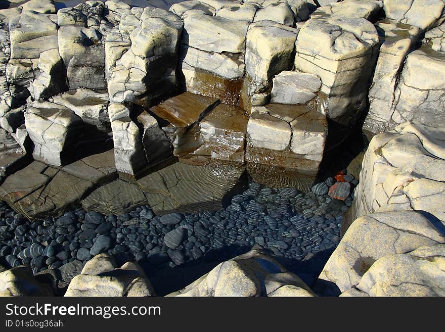 Volcanic beach in Icelandic peninsula Snaefellsnes. Volcanic beach in Icelandic peninsula Snaefellsnes