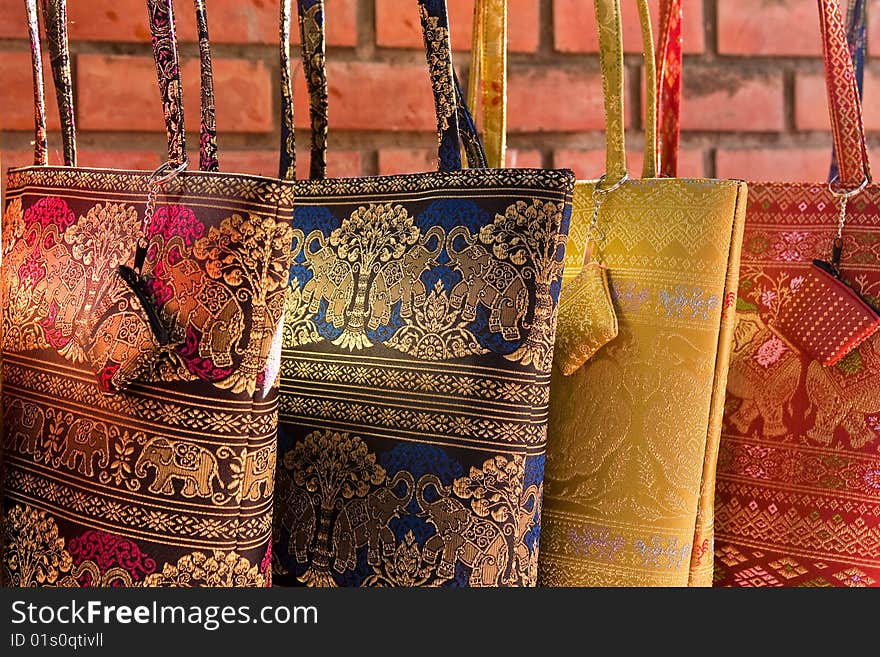 Thai style woman bag