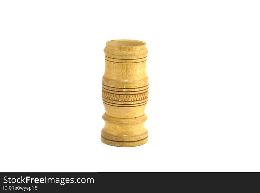 Flower vase bamboo