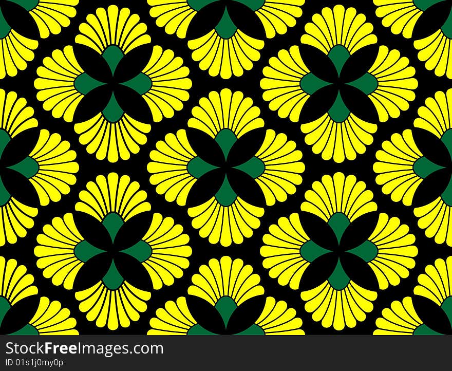 Seamless symmetry background. Vector illustration. Seamless symmetry background. Vector illustration.