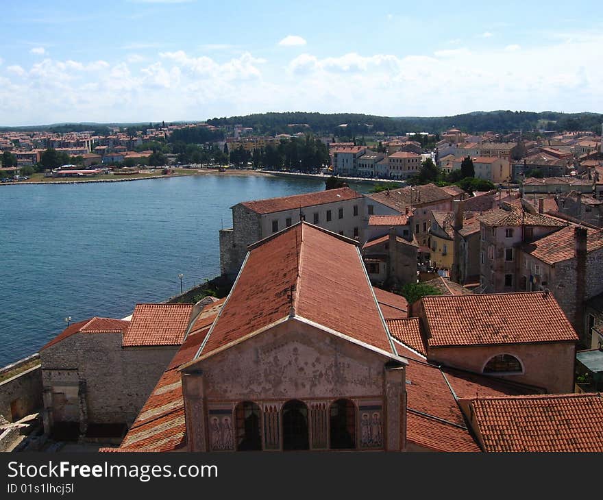 Porec is a town in Istria, Croatia. Its landmark is the famous Ephrasian Basilica which is a UNESCO Wolrd Heritage Site now. Porec is a town in Istria, Croatia. Its landmark is the famous Ephrasian Basilica which is a UNESCO Wolrd Heritage Site now.