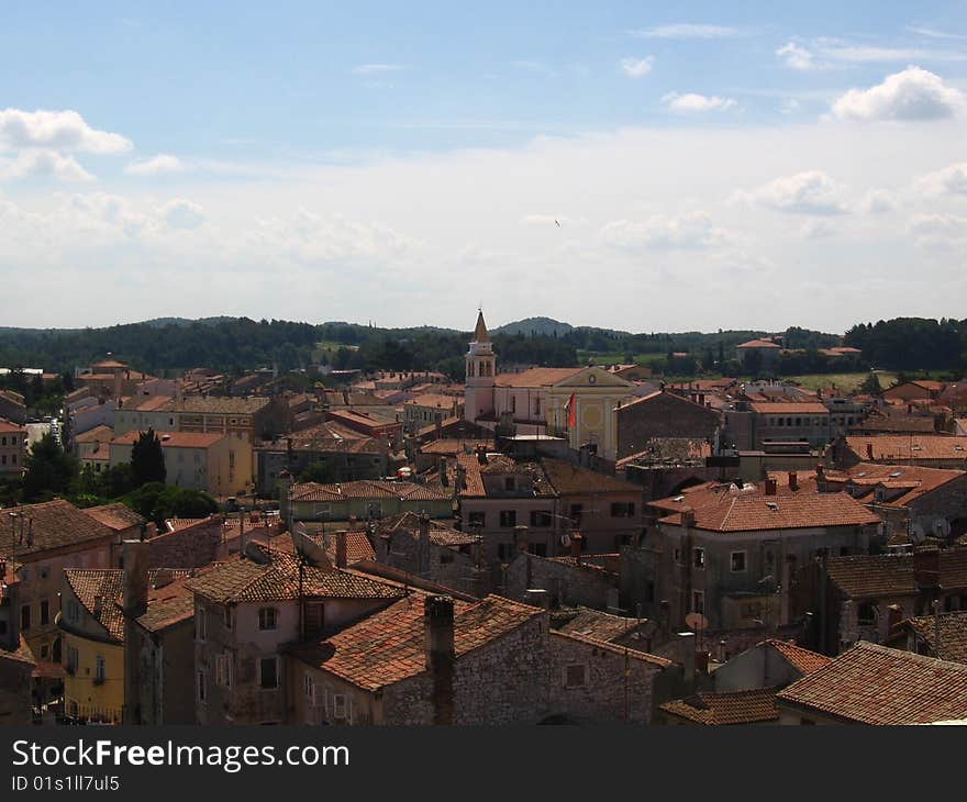 Porec is a town in Istria, Croatia. Its landmark is the famous Ephrasian Basilica which is a UNESCO Wolrd Heritage Site now. Porec is a town in Istria, Croatia. Its landmark is the famous Ephrasian Basilica which is a UNESCO Wolrd Heritage Site now.