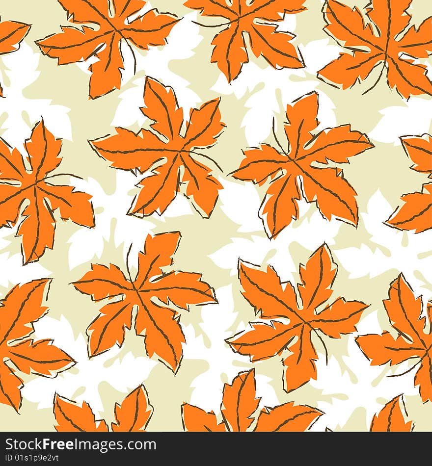 Seamless floral  background. Vector illustration. Seamless floral  background. Vector illustration.