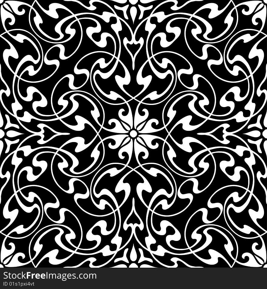 Seamless symmetry background. Vector illustration. Seamless symmetry background. Vector illustration.