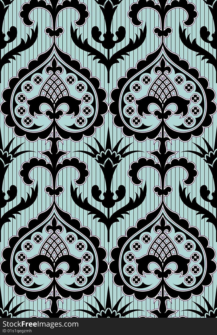 Seamless symmetry background. Vector illustration. Seamless symmetry background. Vector illustration.